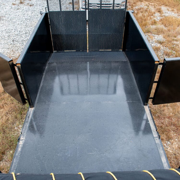 Smooth Steel or Wood Flooring