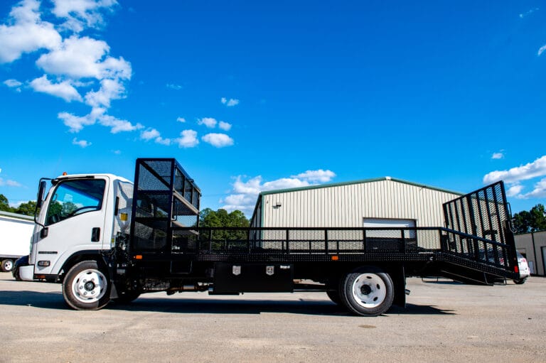 Lawncare truck bed
