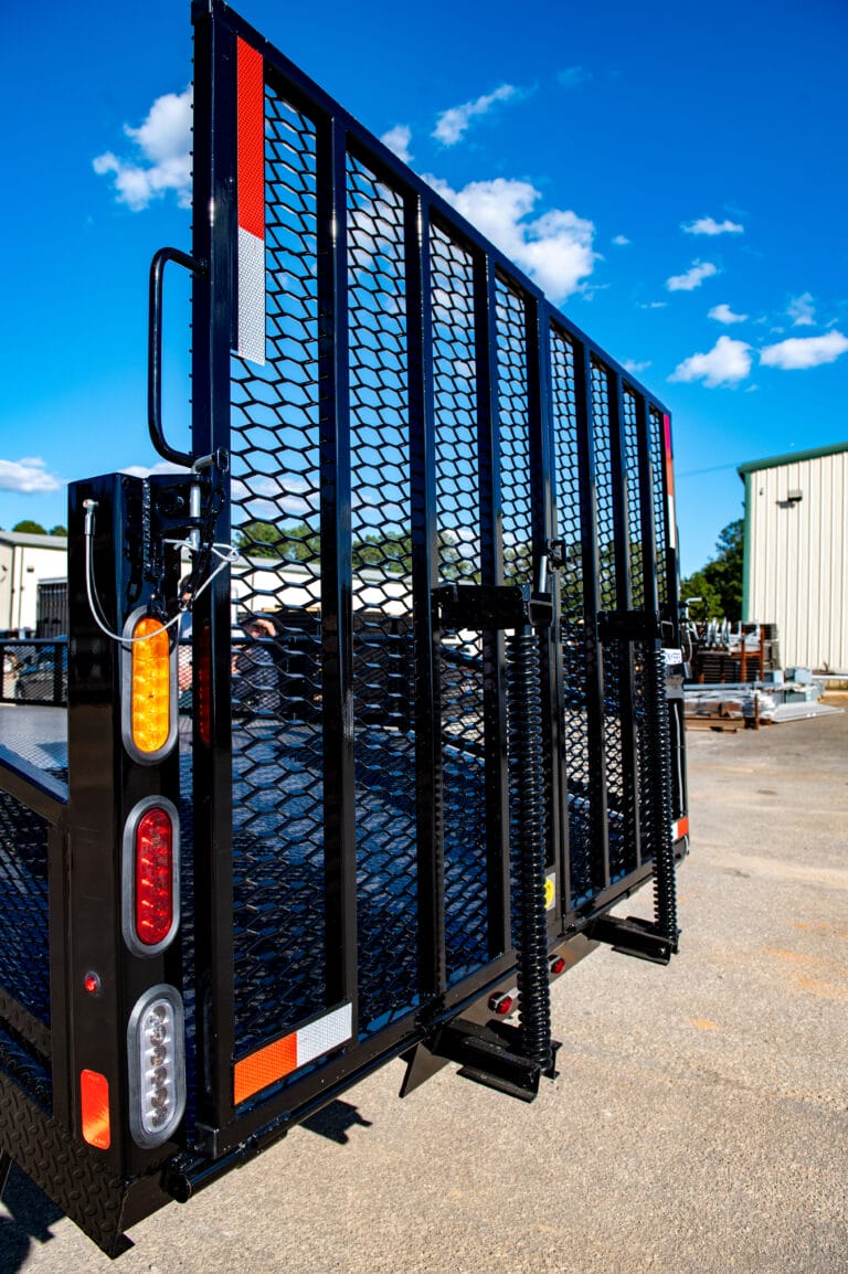 Lawncare truck bed gate