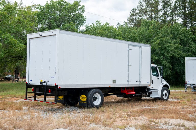 Dry Van body with single side door