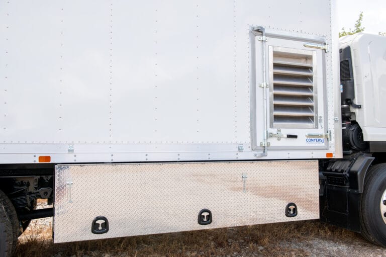 Dry Van body with vent