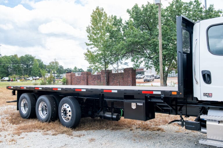 Flatbed truck