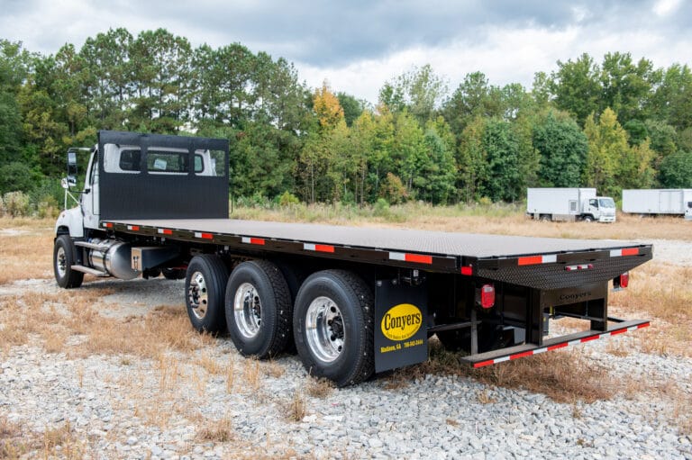 Flatbed truck